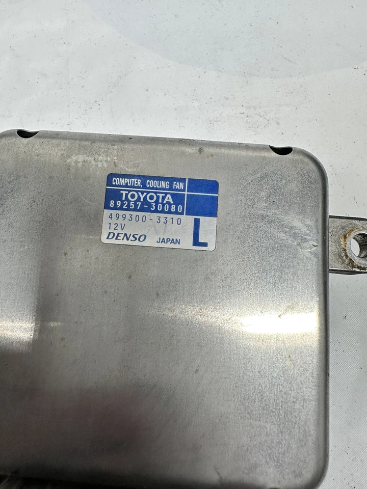 Módulo de control del ventilador de refrigeración del radiador Toyota Lexus 89257-30080 probado OEM Foto 3 de 4