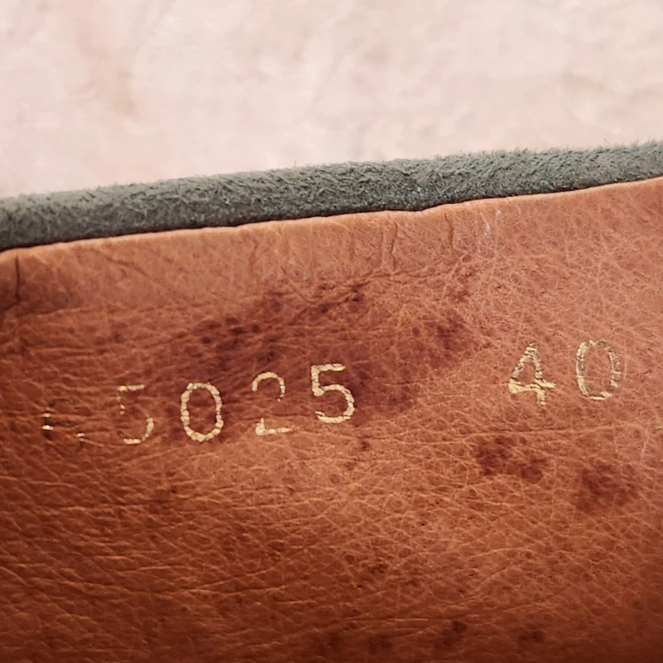 ALL BLACK Seafoam Green Suede Bootie with Side Zip, Women's Size 40, US 9 - Image 3 of 4