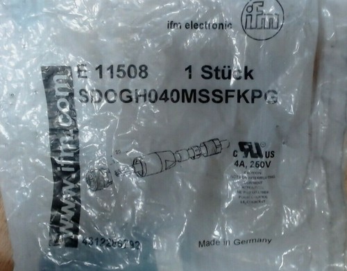 Разъем e11508 ifm