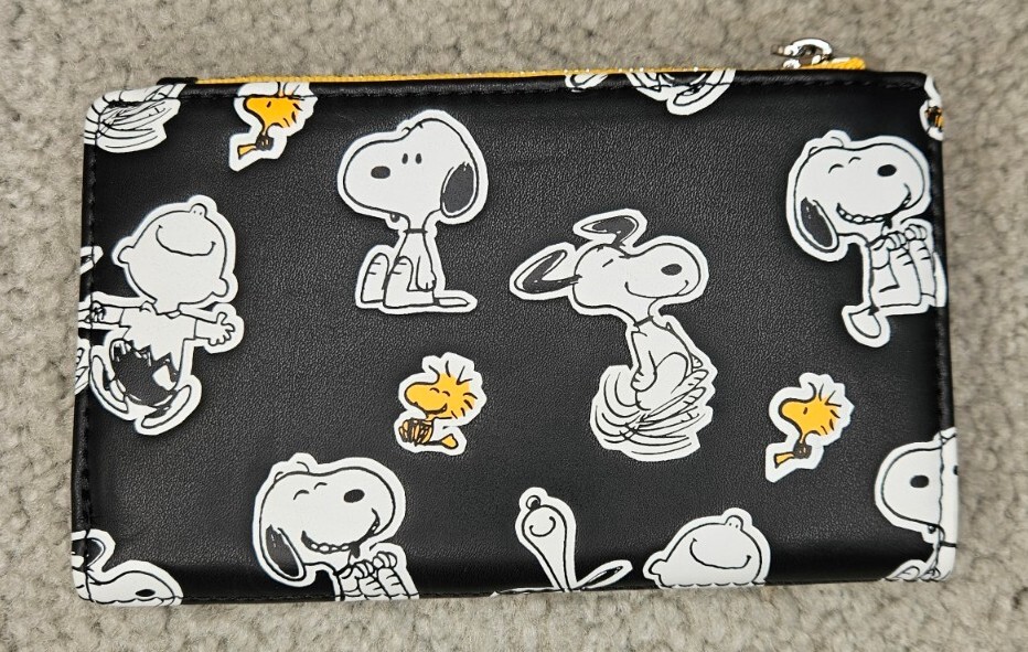 Loungefly Peanuts Snoopy and Woodstock All Over Print Wallet