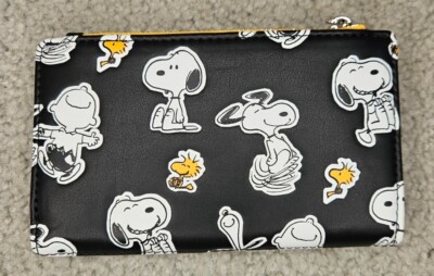 Loungefly Peanuts Snoopy and Woodstock All Over Print Wallet 