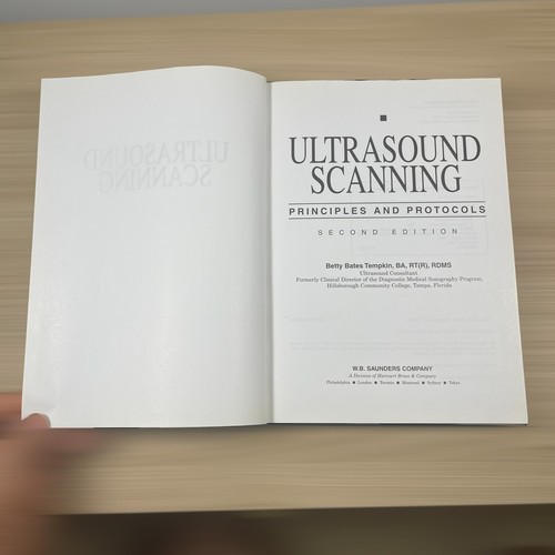 Ultrasound Scanning Principles & Protocols by Betty Bates Tempkin - Picture 9 of 12
