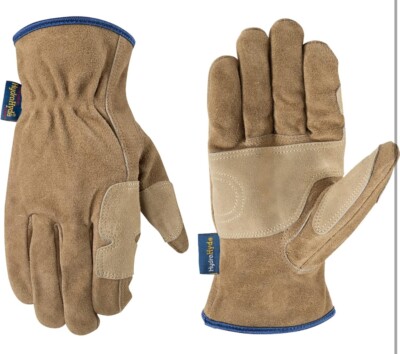  Wells Lamont Leather Gloves Size Medium