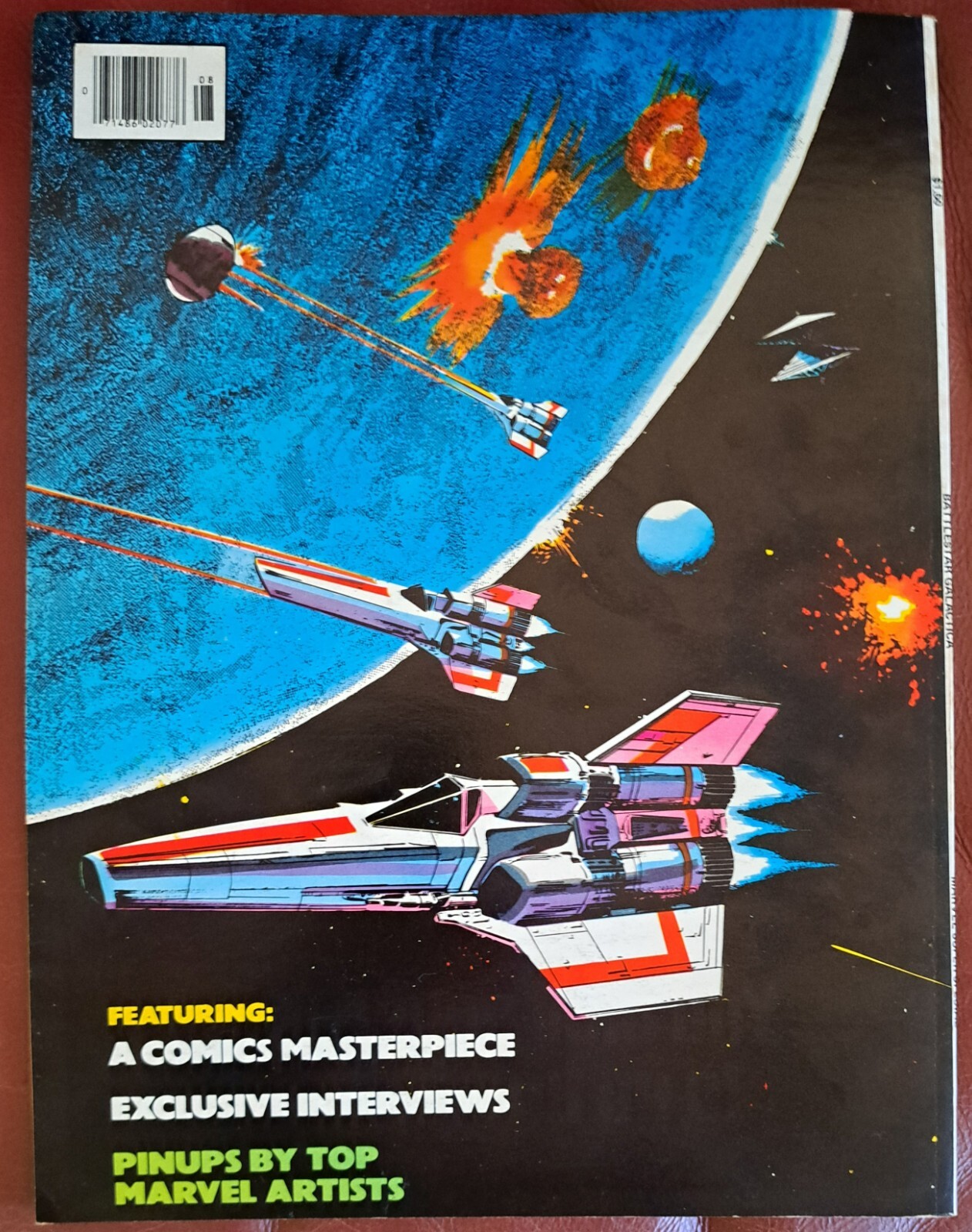 Marvel Super Special No.8 - Battlestar Galactica Comic - 1978 Oversized ...