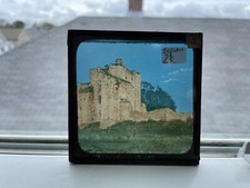 ANTIKE Glas Zauber Laterne Dia ILLUSTRATION Brougham Castle