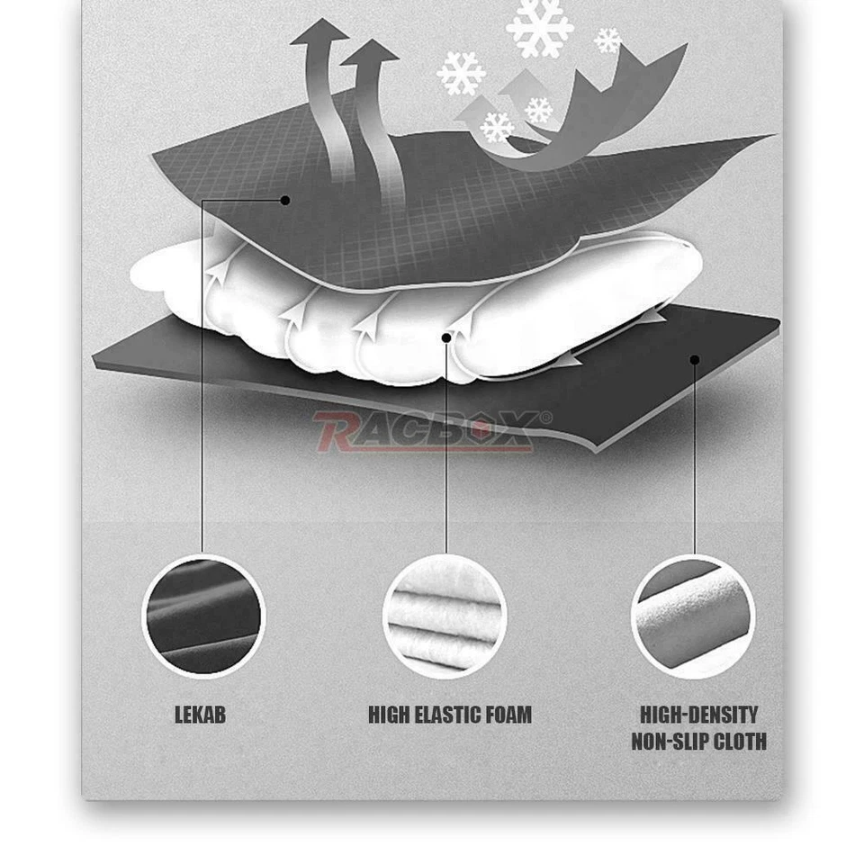 Almofada almofada assento gel conforto motocicleta almofada alívio de pressão à prova de choque - Imagem 4 de 4