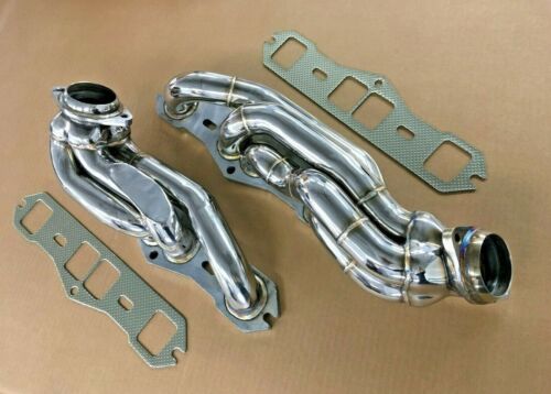 OLDS CUTLASS 442 H/O 350 SMALL BLOCK DUAL EXHAUST TUBULAR HEADERS STAINLESS NEW - 第 1/12 張圖片