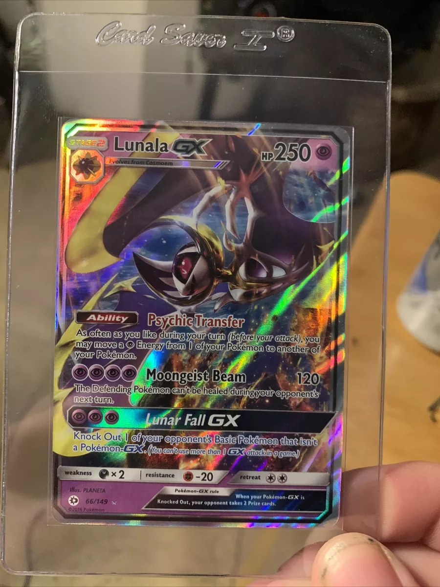 Lunala GX 66/149 - Ultra Rare Full Holo Sun & Moon Pokemon Card