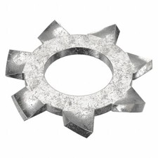 #6 Lock Washers for #6 Bolt 410 Stainless Steel External Tooth Star 100 PACK
