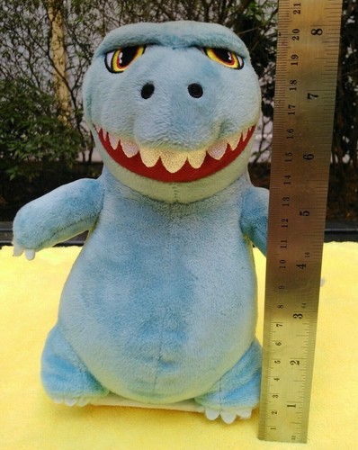 Godzilla Blue Fatty 8" Plush Doll Pre-owned VG Condition Kidrobot Toho - Picture 2 of 9