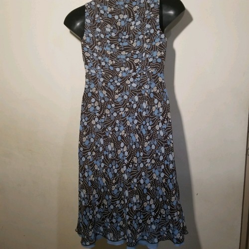 Vestido Ann Taylor Loft Talla 6 Estampado Floral Sin Mangas - Imagen 5 de 6