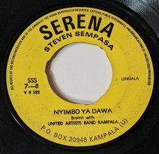 BRAINK Kampala UGANDA Nyimbo Ya Dawa Vinyl 7