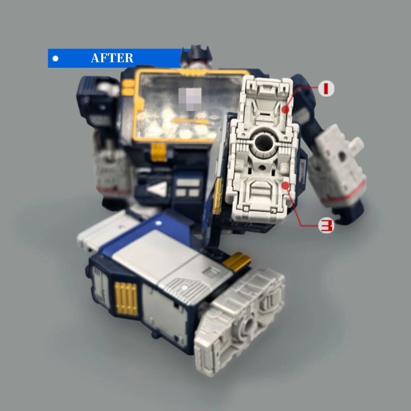 For Legacy United G1 UNIVERSE Soundwave Upgrade Kit 3D DIY Filler