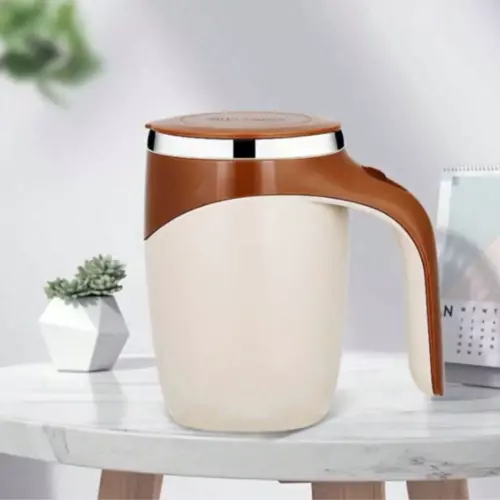 Automatic Magnetic Self Mixing Stainless Steel Cofee Rechargable Mug Stirring - Picture 1 of 21