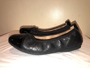 josef seibel pippa black ballet flats