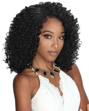 ZURY SIS SYNTHETIC DIVA PRE-TWEEZED PART LACE FRONT WIG - H MYSTY