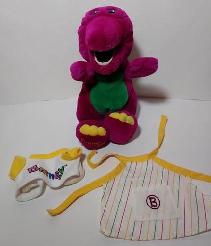 Vintage "Barney" Plush with shirt & apron Dakin 1992