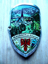 Stocknagel Wanderabzeichen Stockschild  MAURACH am Achensee  / C 9-70-69 A