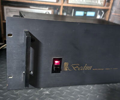パワーアンプBedini Classic 100 Mono Amplifiers Bedini Class A power amplifier model 100/100 | eBay