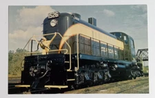 Seaboard 1526 Train Locomotive Railway Postcard c1970s Alco Road Switcher RSC-2