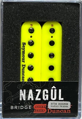 Seymour Duncan Nazgul Bridge Pickup Trembucker Spacing - Neon 