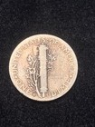 1937-D Silver Mercury Dime, Colorful Album Toning — photo 5