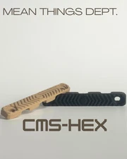3 Snag proof cable management system panel with M-lok hardware/tool by CFG (HEX)