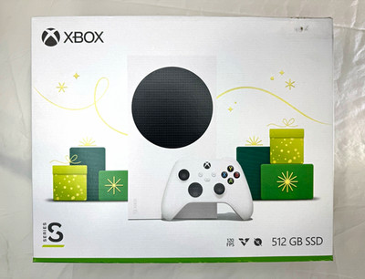 XBOX Series S Microsoft 512GB 120FPS Console + White Controller/Cords IN BOX