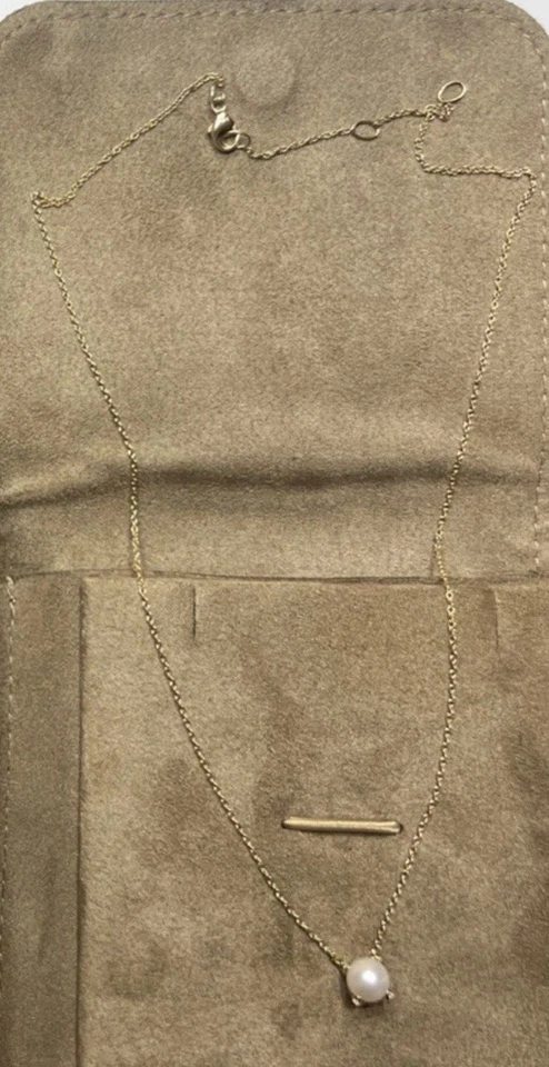 COLLAR CLÁSICO DE PERLAS David Yurman Oro Amarillo 18K con Diamantes, 6.5mm Foto 2 de 4