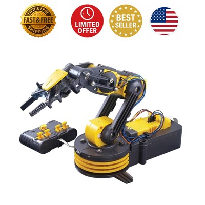STEM-Focused Robotic Arm Edge | Lightweight, Gripper Function & Motion Precision