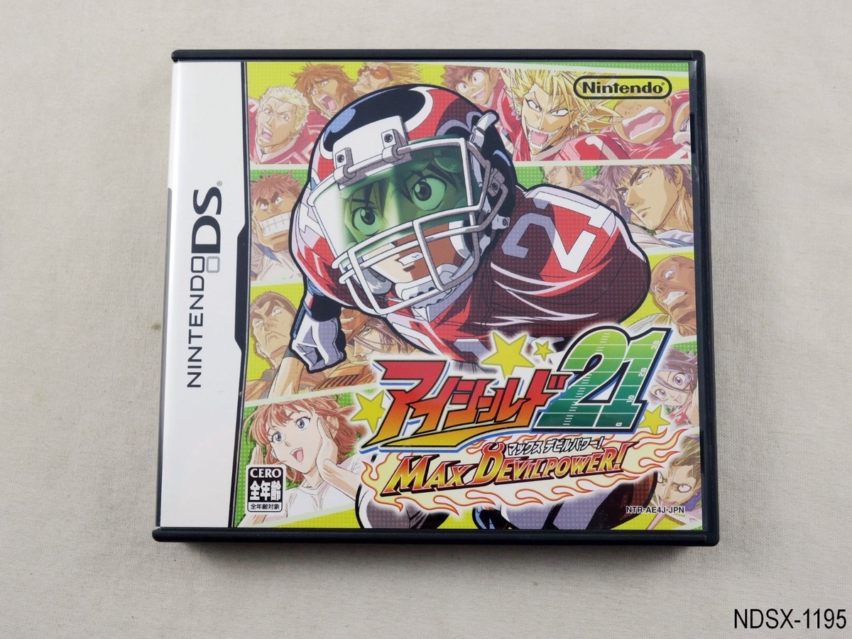 Eyeshield 21 Max Devil Power Nintendo DS Japanese Import NDS JP