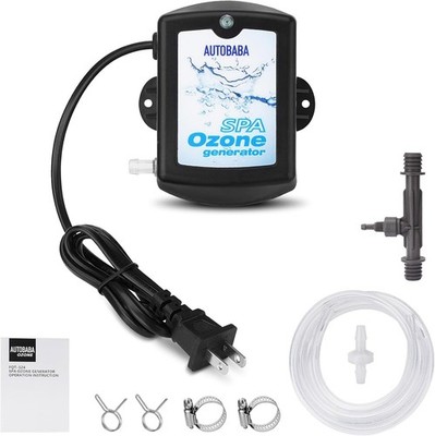 AUTOBABA 30-50mg/h Spa Ozone Generator Kit SPA-124 - Open Box