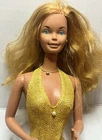 Mattel Barbie VTG 1976 18in. Fashion Doll Blonde Wavy Hair Blue Eyes Outfit