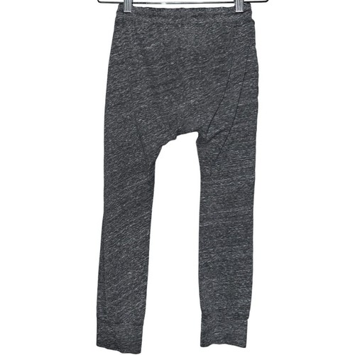 Lauren Moshi Kids Size S Heather Gray Hacci Eagle Made in The USA Harem Pants - Picture 3 of 5