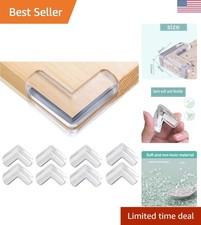 Clear Corner Protection Guards - 8 Soft, Safe Protectors for Kid-Friendly Homes