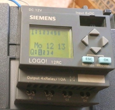 1x Siemems Logo 12RC 6ED1052-1BB00-0BA1 altes Model mit 12V SPS Kleinsteuerung