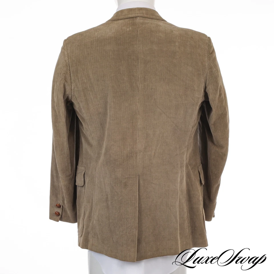 Chaqueta de Pana Terciopelo Seta G2U FALL TRAD ESSENTIAL Vintage Brooks Brothers Foto 3 de 4