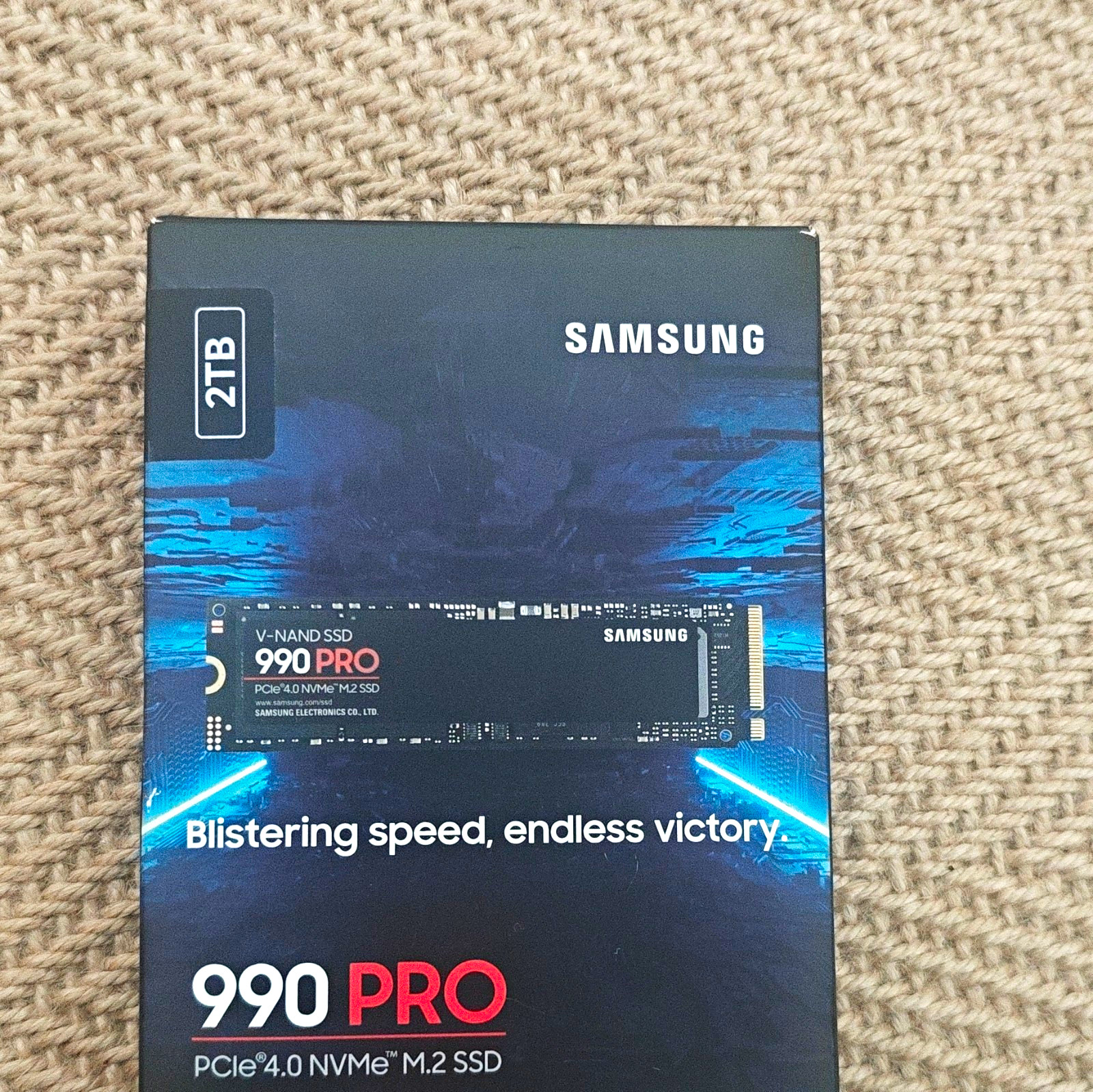 Samsung 990 PRO 2TB PCIe 4.0 PCI Express NVMe M.2 Internal SSD New Sealed