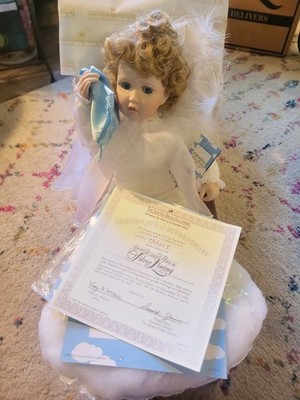 Vintage Ashton Drake Porcelain Doll 1992 Artist Cindy McClure  Every Cloud Has A