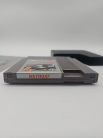 Metroid (Nintendo NES) Authentic, Cleaned/Tested Game With manual - CLEAN!