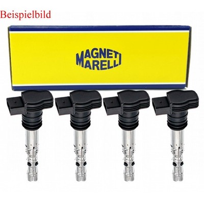4x MAGNETI MARELLI Zündspulen für Fiat Barchetta 183 1.8 16V Coupe FA/175 185