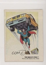 1978 DC Super Hero Stickers Food Issue Superman The Man Of Steel #2 tj1