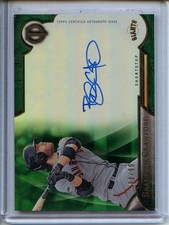 2016 Topps Tribute #TA-BC Brandon Crawford Tribute Autographs Green #/99