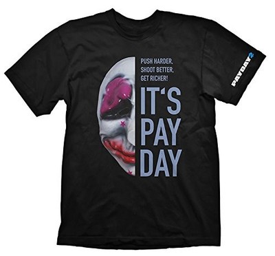 Payday 2 T-Shirt Hoxton Maske, M