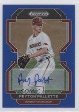 2022 Panini Prizm Draft Picks Blue 49/99 Peyton Pallette #PDP62 Auto s1i