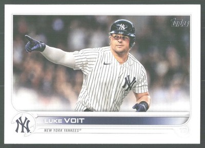 2022 Topps Series 2 MLB Baseball 445 New York Yankees Luke Voit