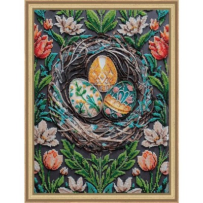 Abris Art Cherish Traditions Kit & Frame Bead Embroidery Kit