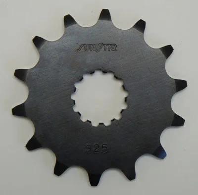 Piñón delantero de acero Sunstar - 12T motocicleta ATV/UTV bicicleta de calle tierra 32512 Foto 3 de 4