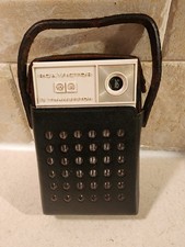 Vintage RCA Victor 8 Transistor Portable AM Radio with Case. Working Condition