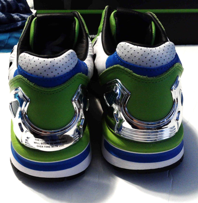 Size 13 - Kawasaki Ninja x adidas ZX 8000 White Green for sale